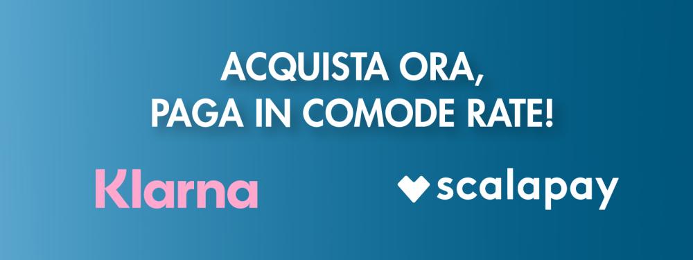 banner con link che rimanda alla pagina scalapay